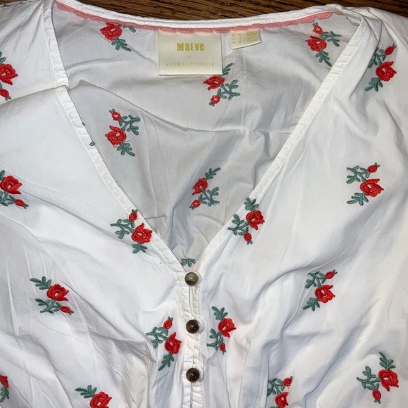 Maeve by Anthropologie Bubble-Sleeve Blouse - Picture 5 of 12